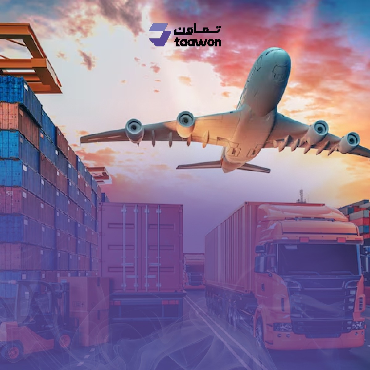 الشحن الجوي والبحري