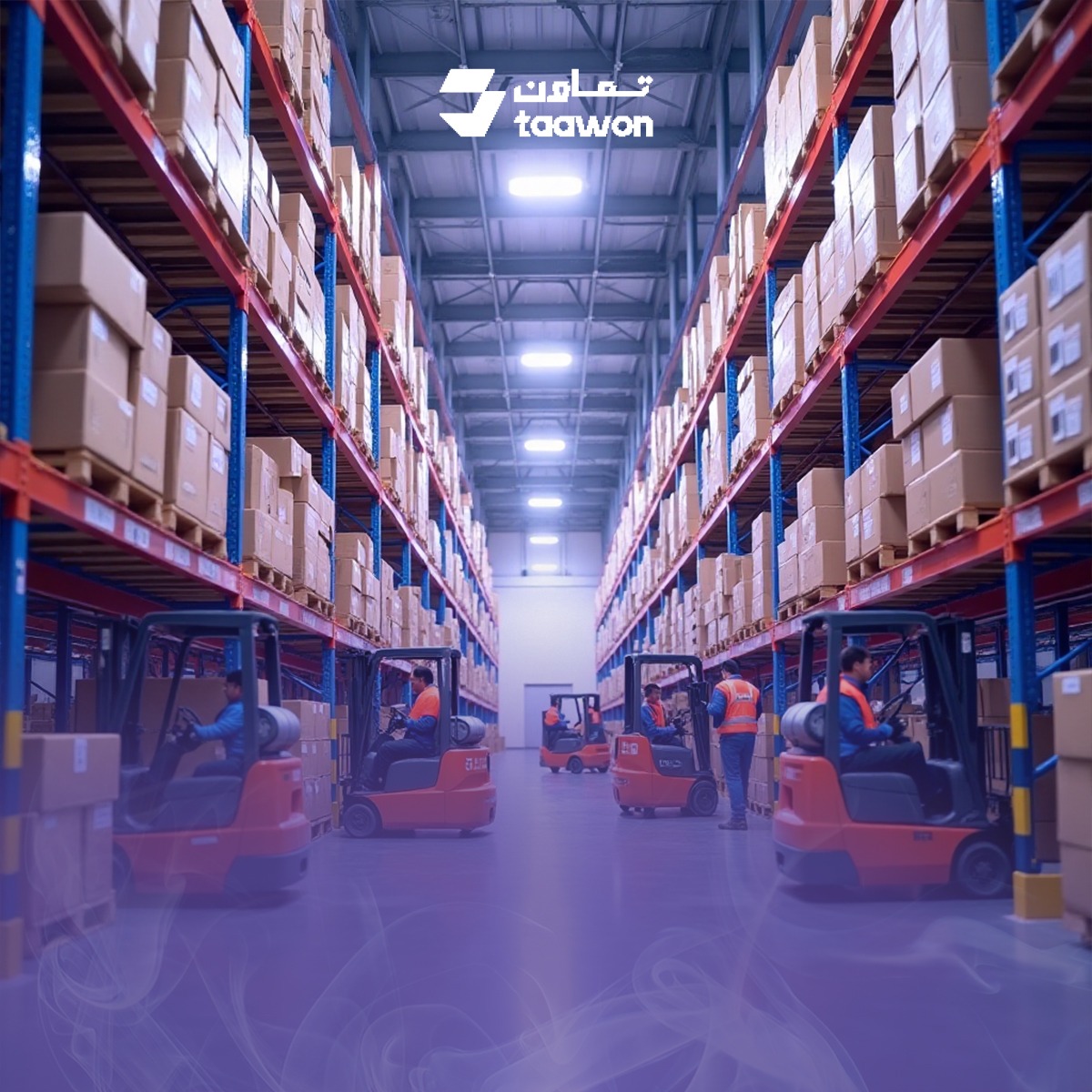  التخزين وإدارة المستودعات
